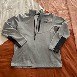 North Face mens quarter zip